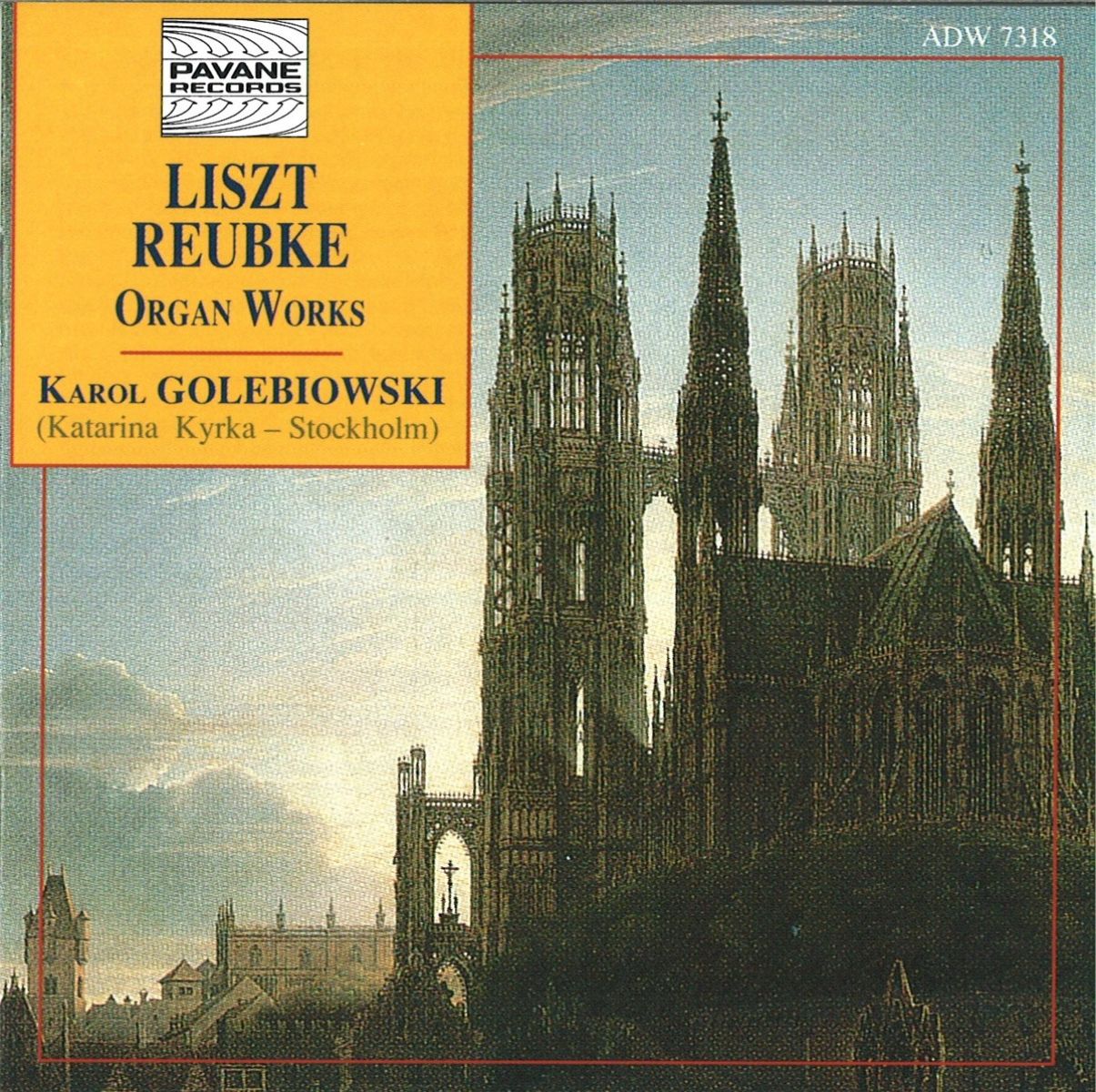 Afbeelding van Karol Golebiowski - Liszt|Reubke: Fantasy And Fugue Organ Works