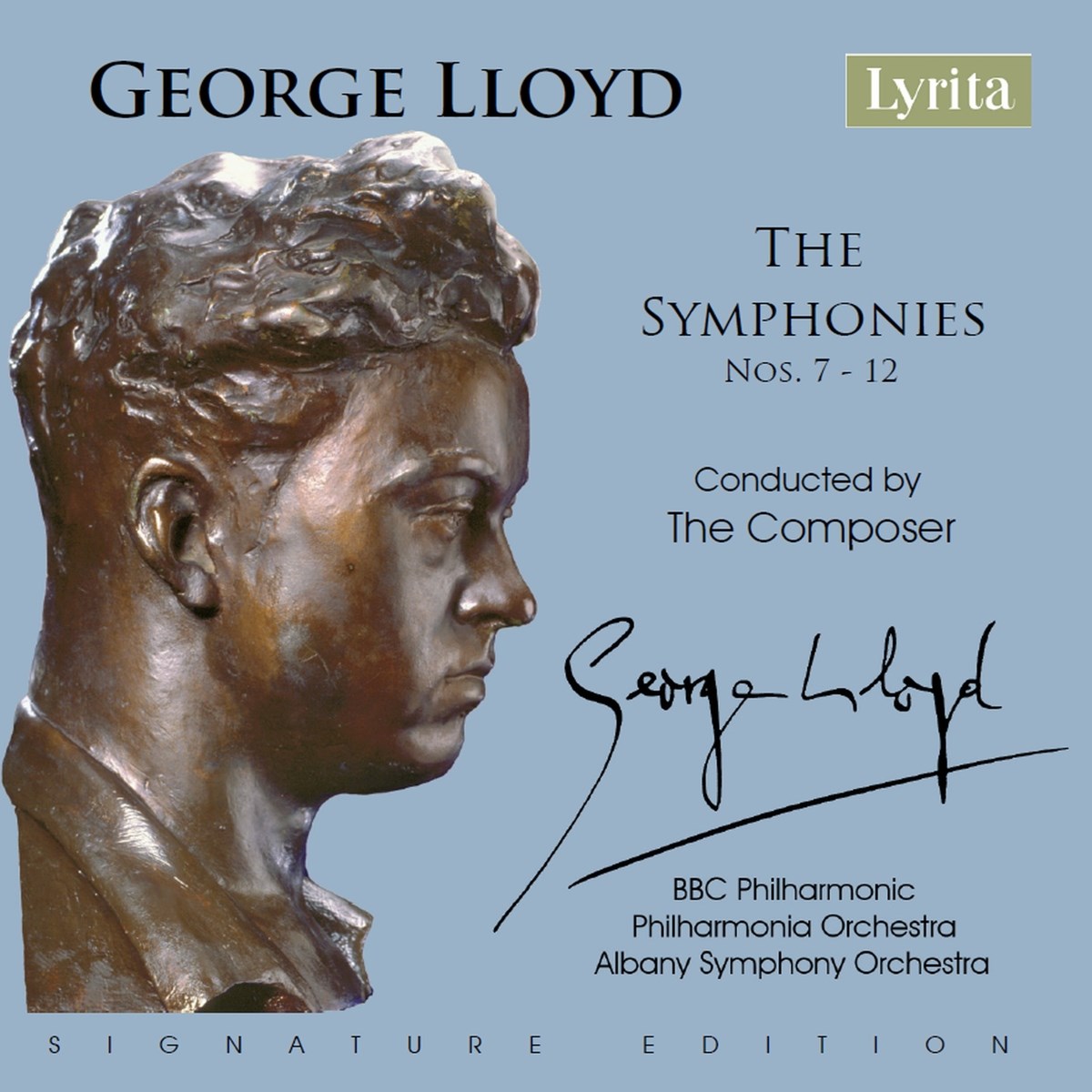 Afbeelding van BBC Philharmonic, Philharmonia Orchestra, Albany Symphony Orchestra - Lloyd: Symphonies Nos. 7-12