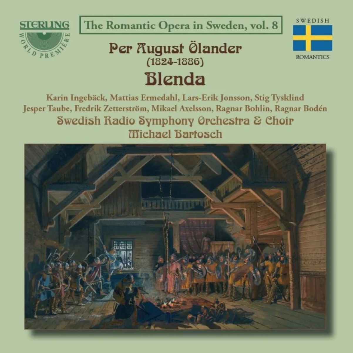 Afbeelding van Swedish Radio Symphony Orchestra And Choir, Michael Bartosch - Ölander: Blenda