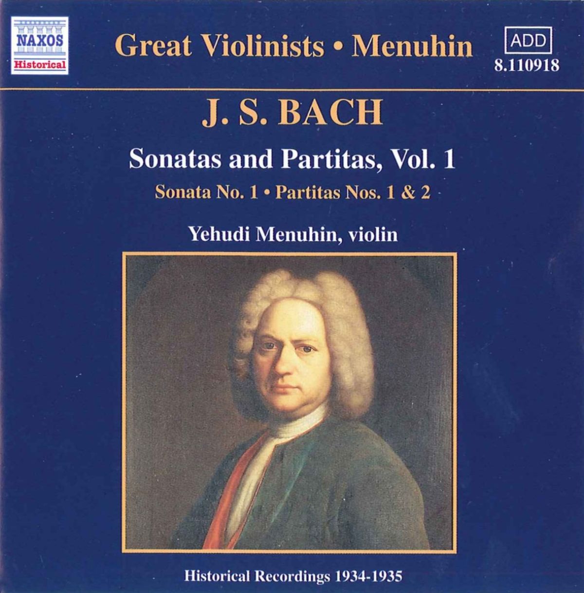 Yehudi Menuhin - J.S. Bach: Sonatas & Partitas 1