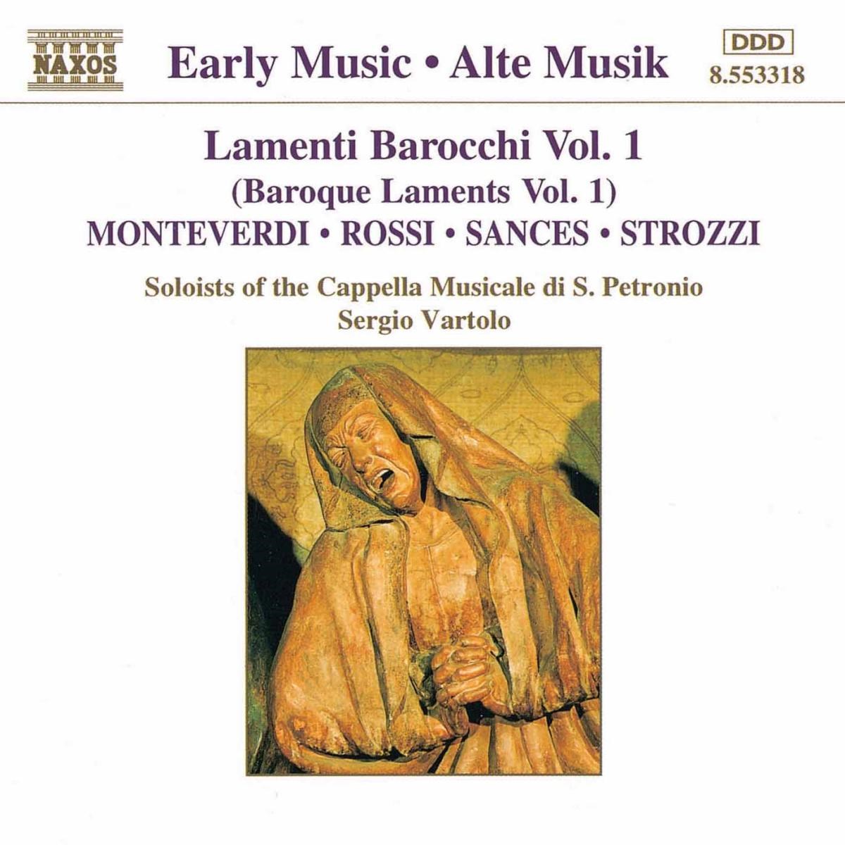 Afbeelding van Capella Musicale Di San Petronio - Lamenti Barocchi 1