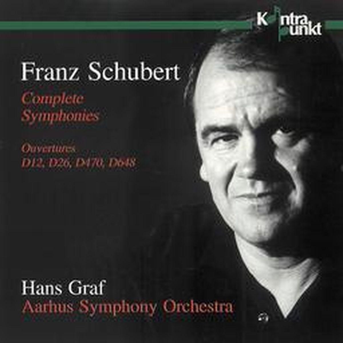Afbeelding van Aarhus Symphony Orchestra, Hans Graf - Schubert: Complete Symphonies, Ouvertures