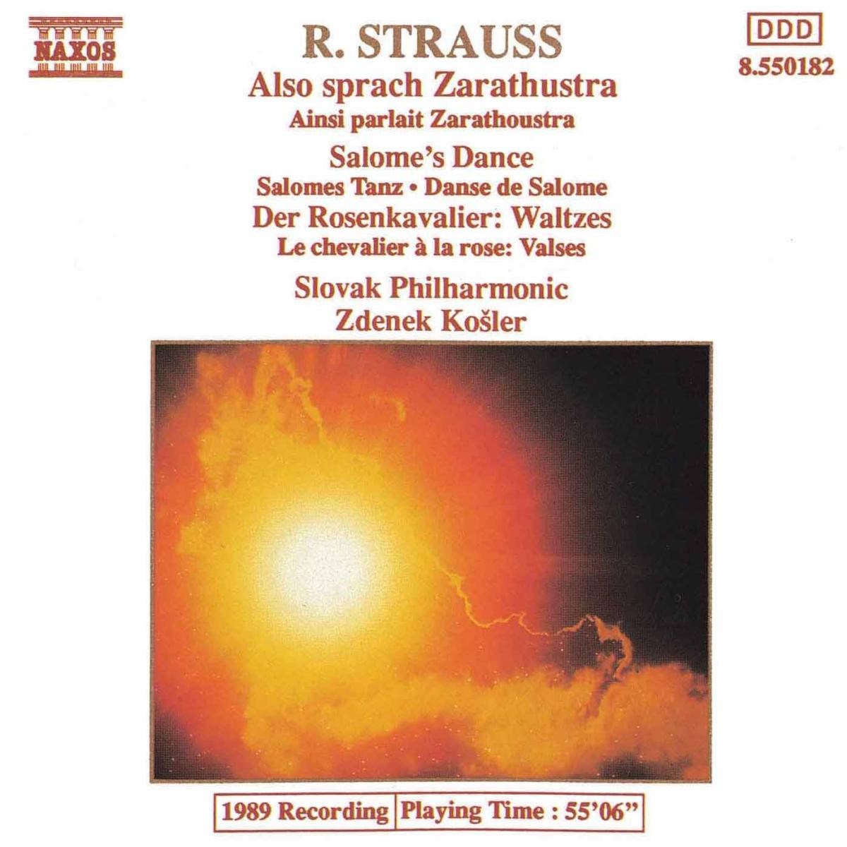 Afbeelding van Slovak Philharmonic Orchestra - Strauss: Also Sprach Zarathustra