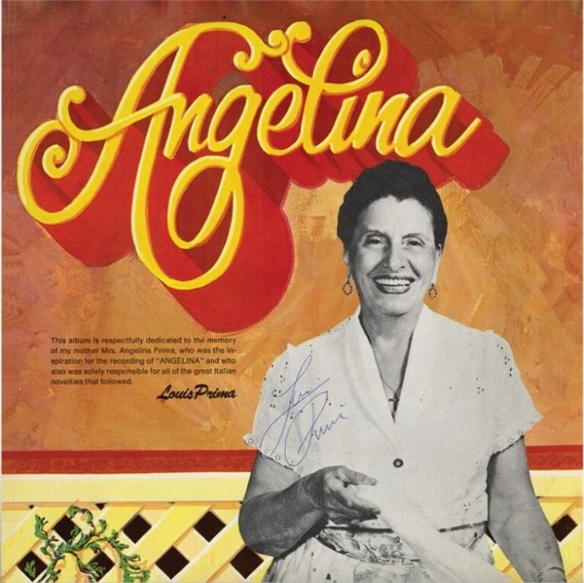 Afbeelding van Louis Prima With Sam Butera & The Witnesses - Angelina