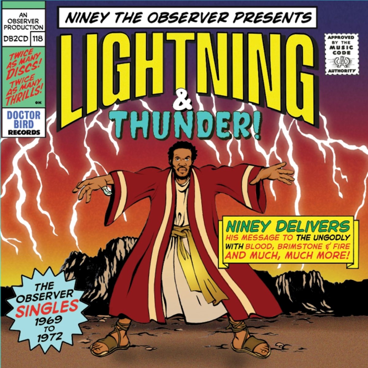 Various Artists - Niney The Observer Presents Lighthing & Thunder!