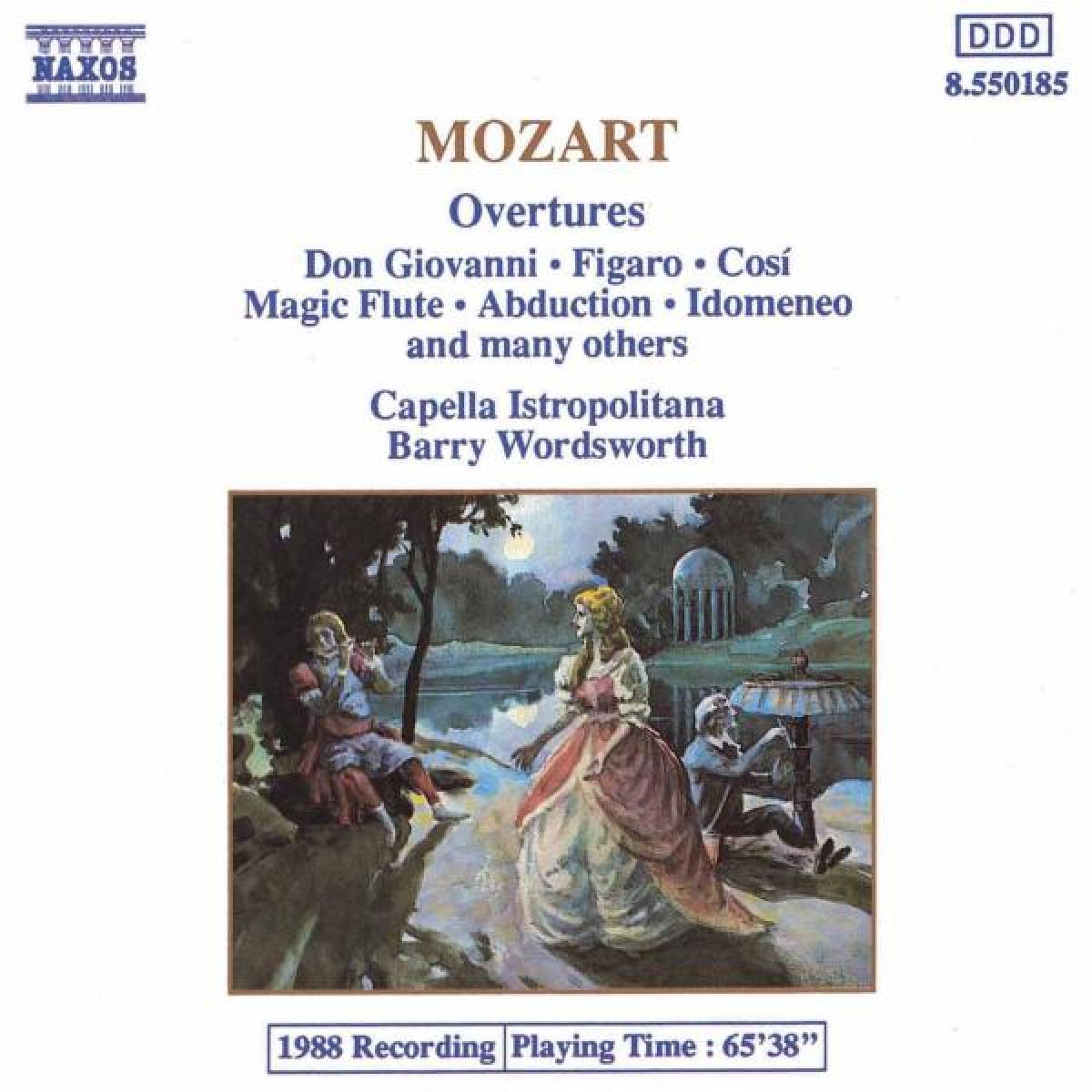 Afbeelding van Capella Istropolitana, Barry Wordsworth - Mozart: Overtures