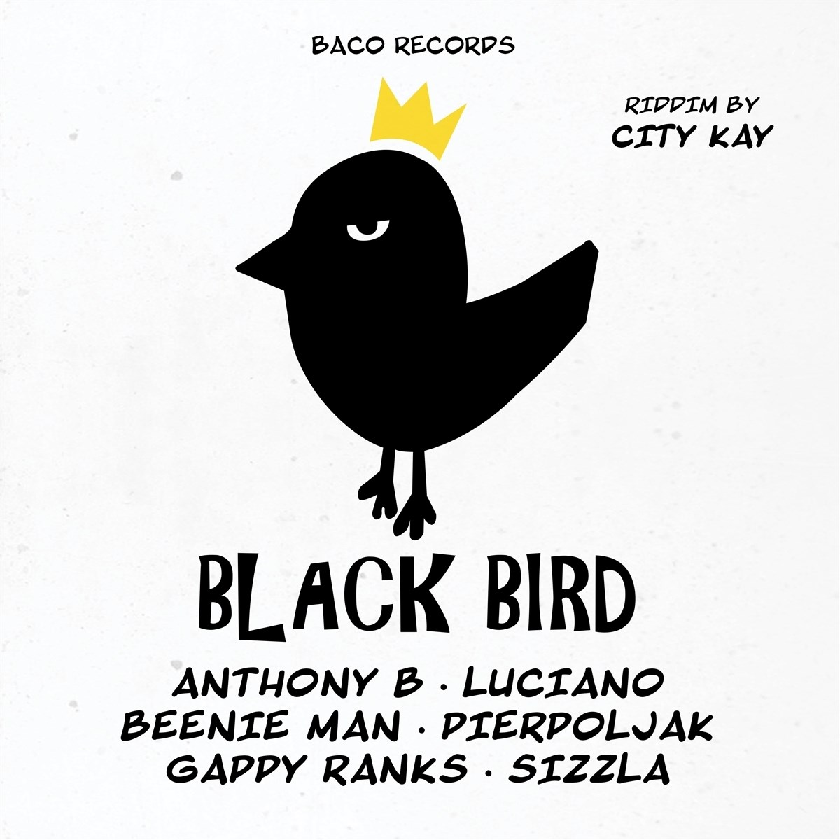 Afbeelding van Various Artists - Black Bird Riddim By City Kay
