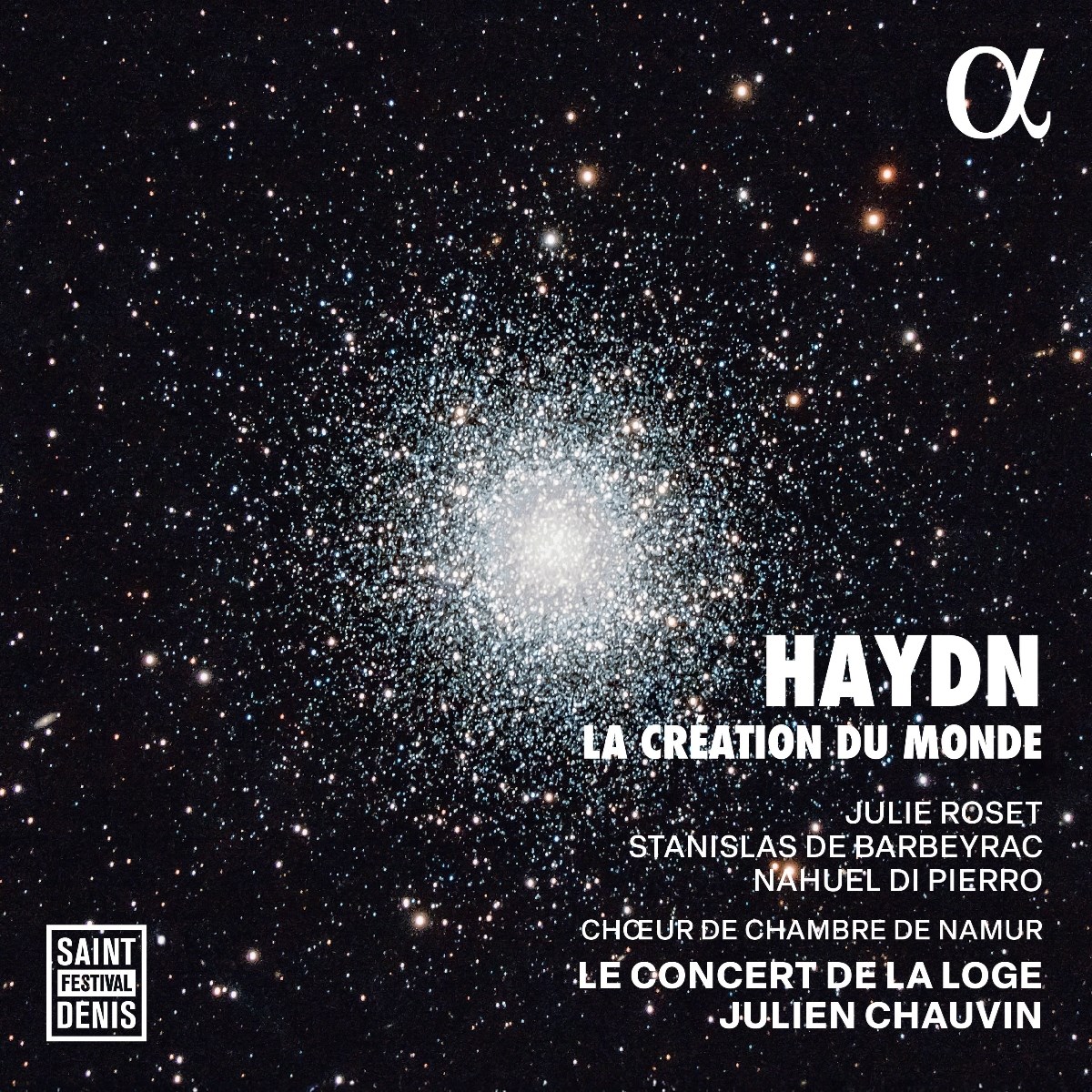 Julie Roset, Stanislas De Barbeyrac, Nahuel Di Pierro, Le Concert De La Loge, Julien Chauvin, Choeur De Chambre De Namur - Haydn: La Creation Du Monde