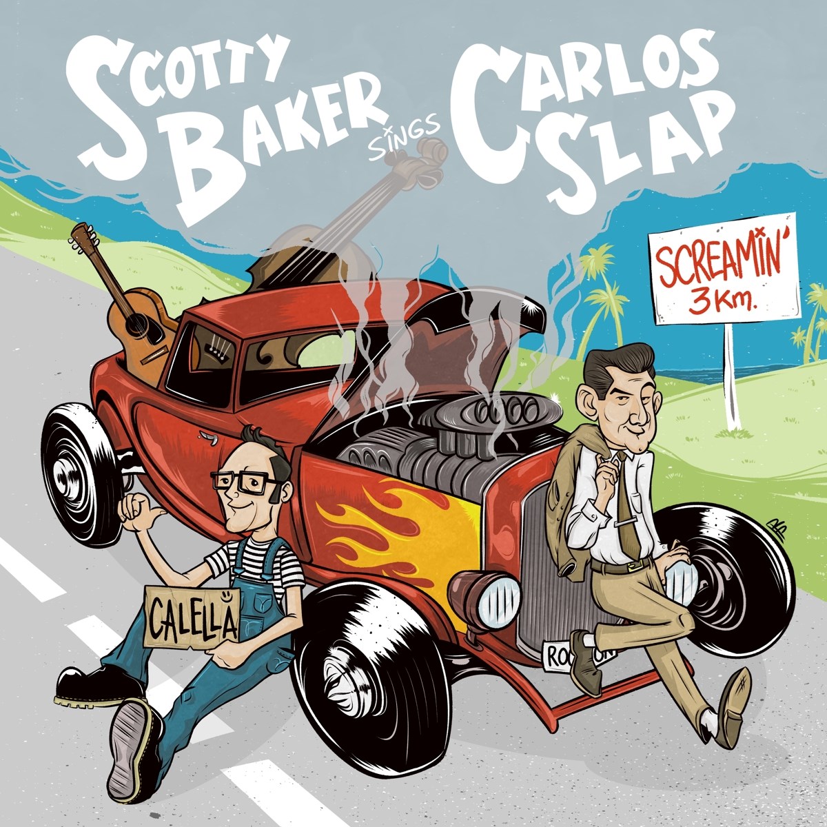 Afbeelding van Scotty Baker & Carlos Slap - Screamin' Bop