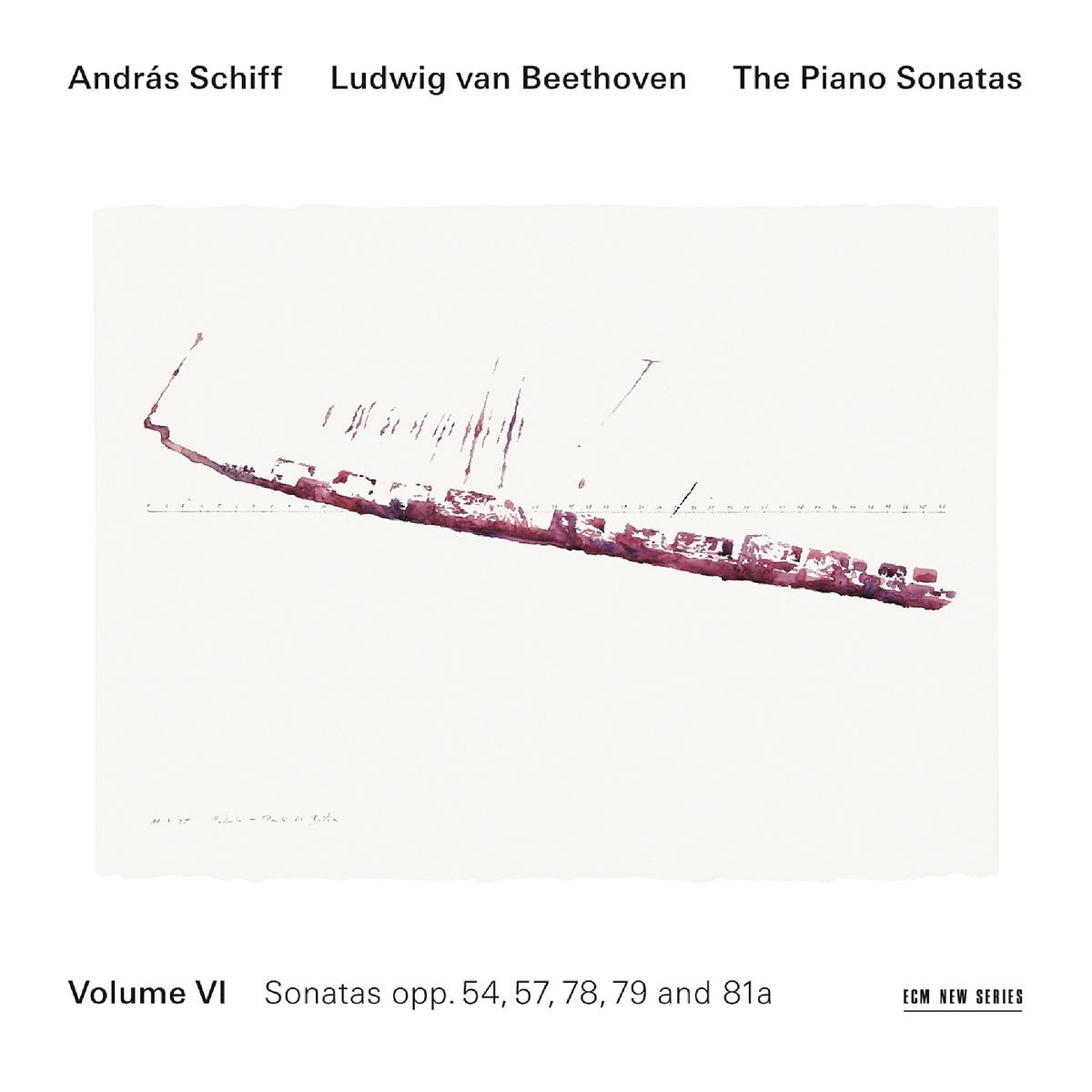 Afbeelding van András Schiff - Beethoven: The Piano Sonatas, Volume VI - Sonatas Opp. 54, 57, 78, 79 And 81a