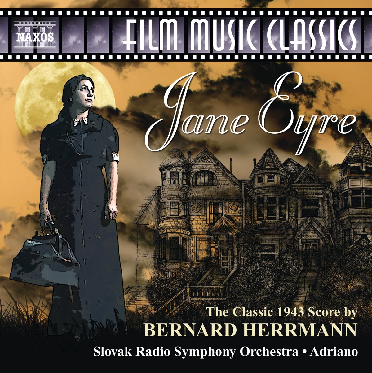 Afbeelding van Slovak Radio Symphony Orchestra, Adriano - Herrmann: Jane Eyre