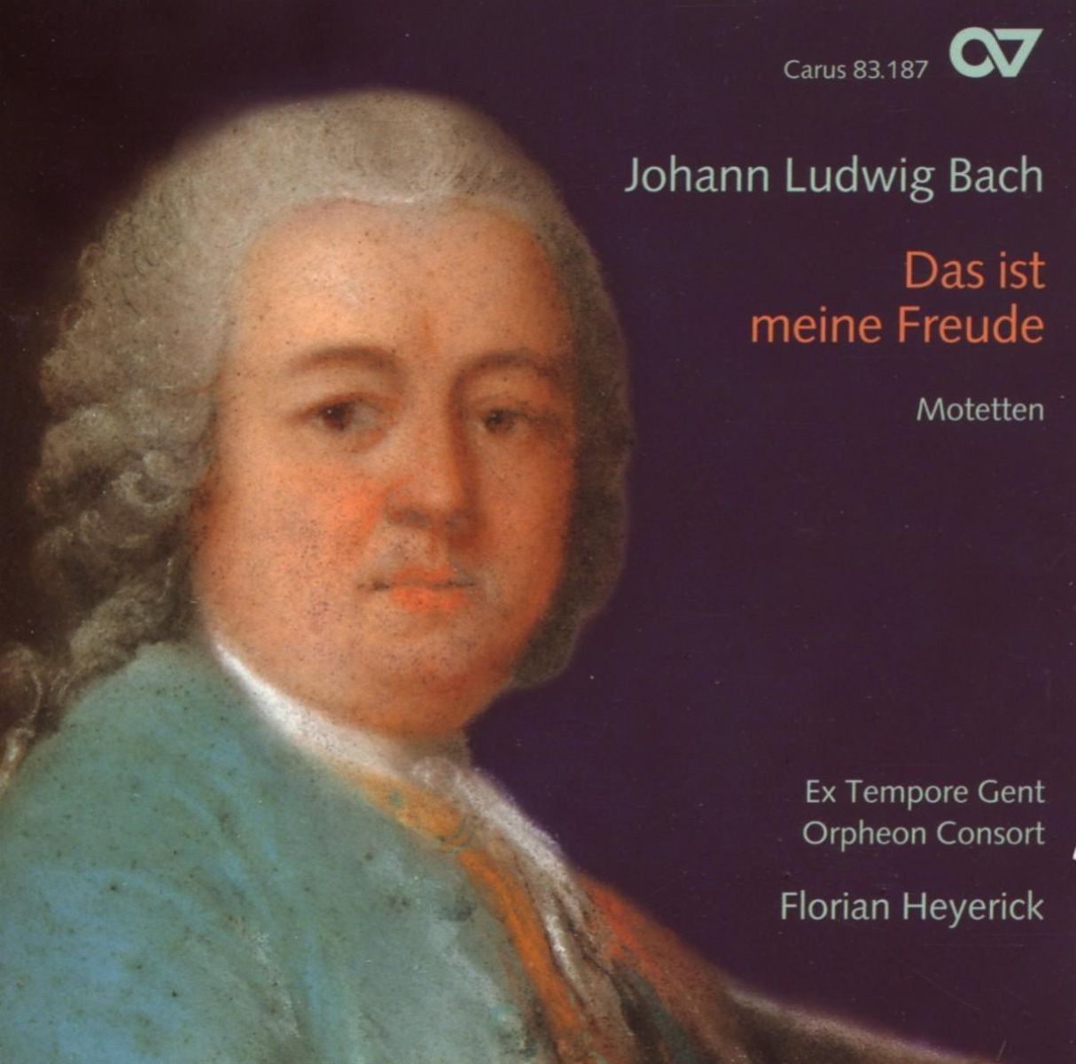 Afbeelding van Ex Tempore Gent, Orpheon Consort, Florian Heyerick - J.L. Bach: Das Ist Meine Freude - Motetten