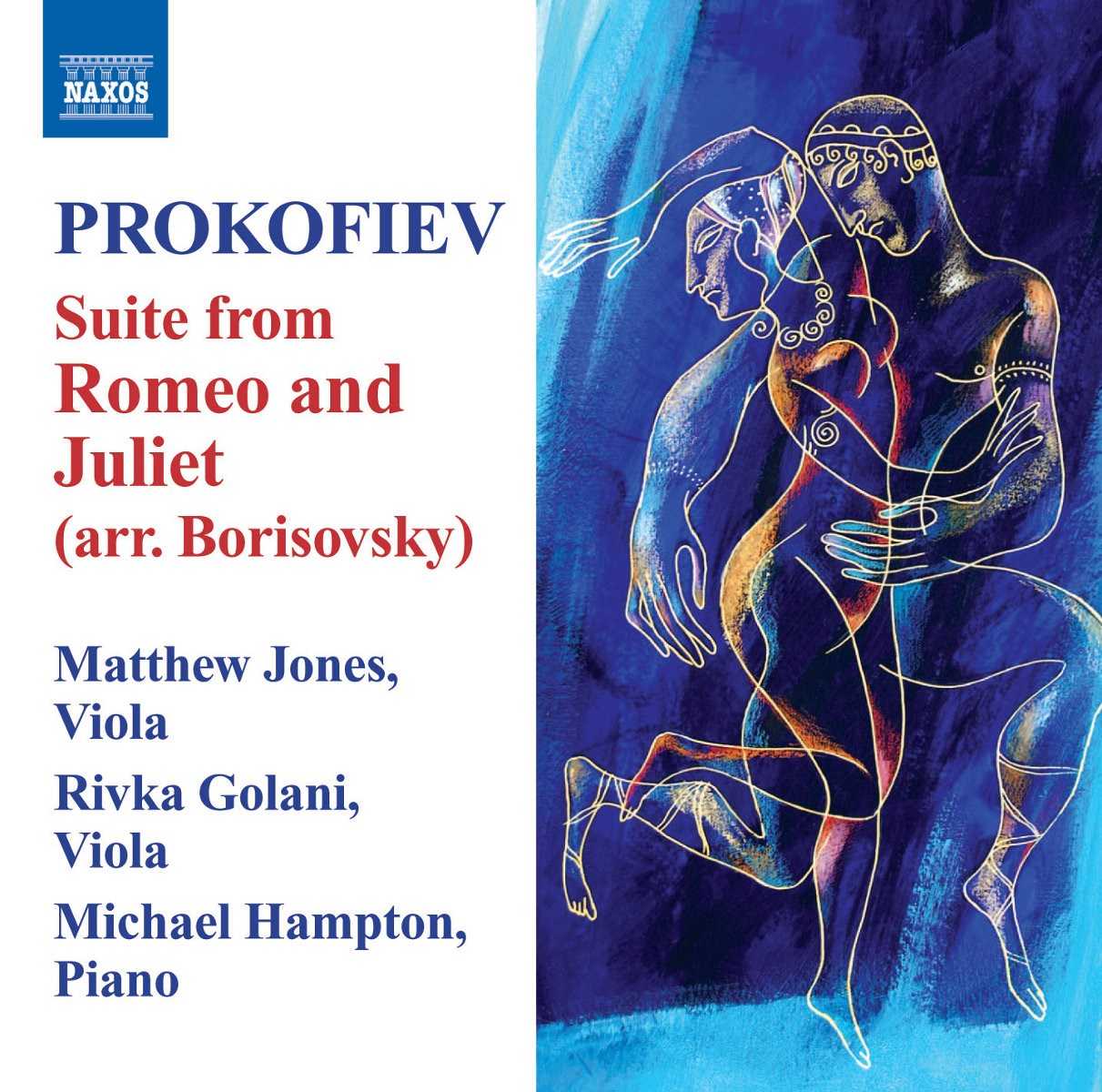 Afbeelding van Michael Hampton, Rivka Golani, Matthew Jones - Prokofiev: Suite From Romeo