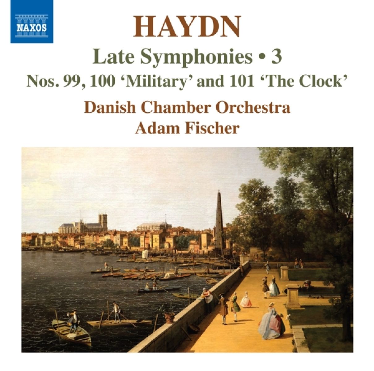 Afbeelding van Danish Chamber Orchestra, Adam Fischer - Haydn: Late Symphonies 3: Nos 99-101