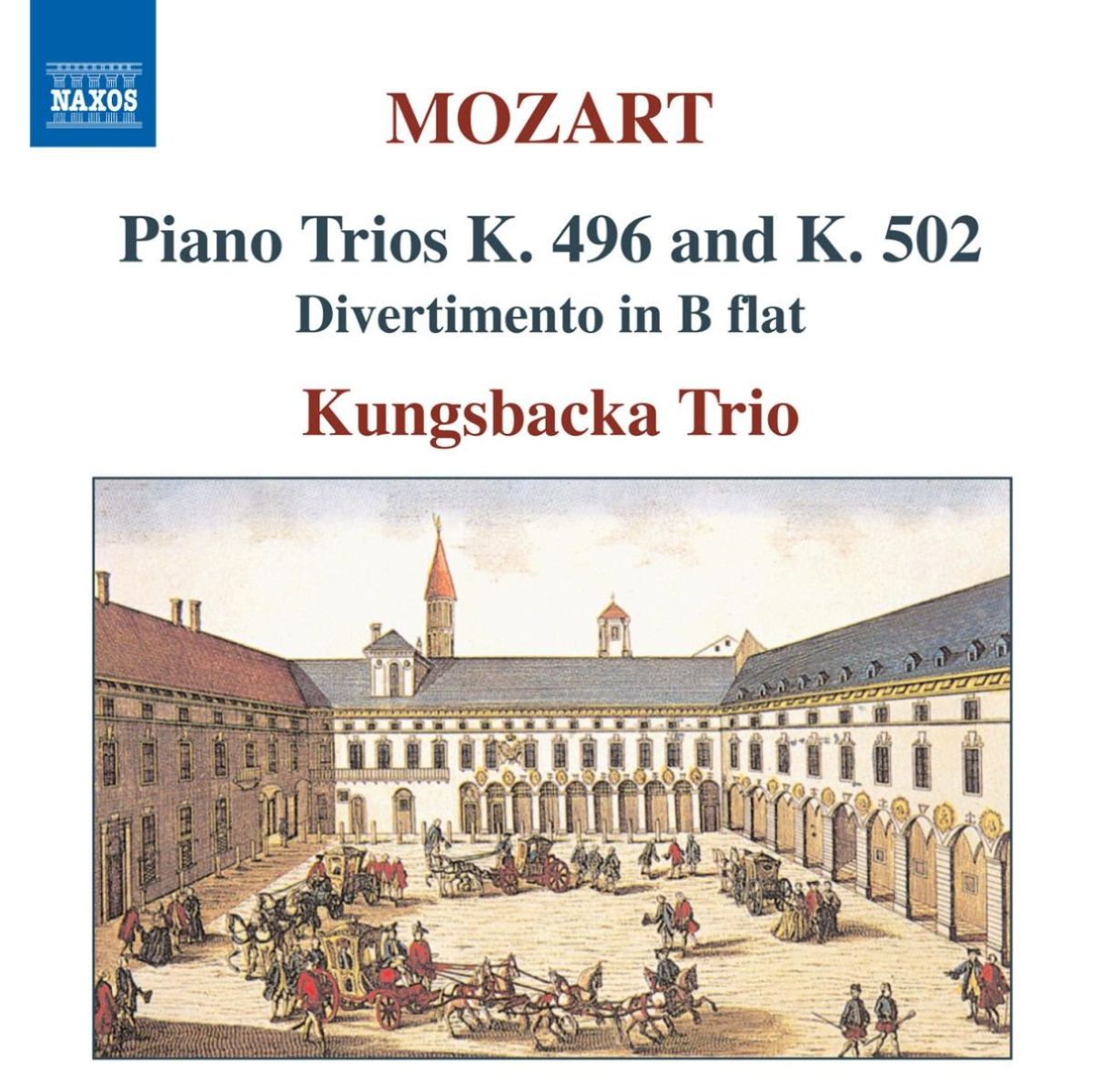 Afbeelding van Kungsbacka Trio - Mozart: Piano Trios Volume 1