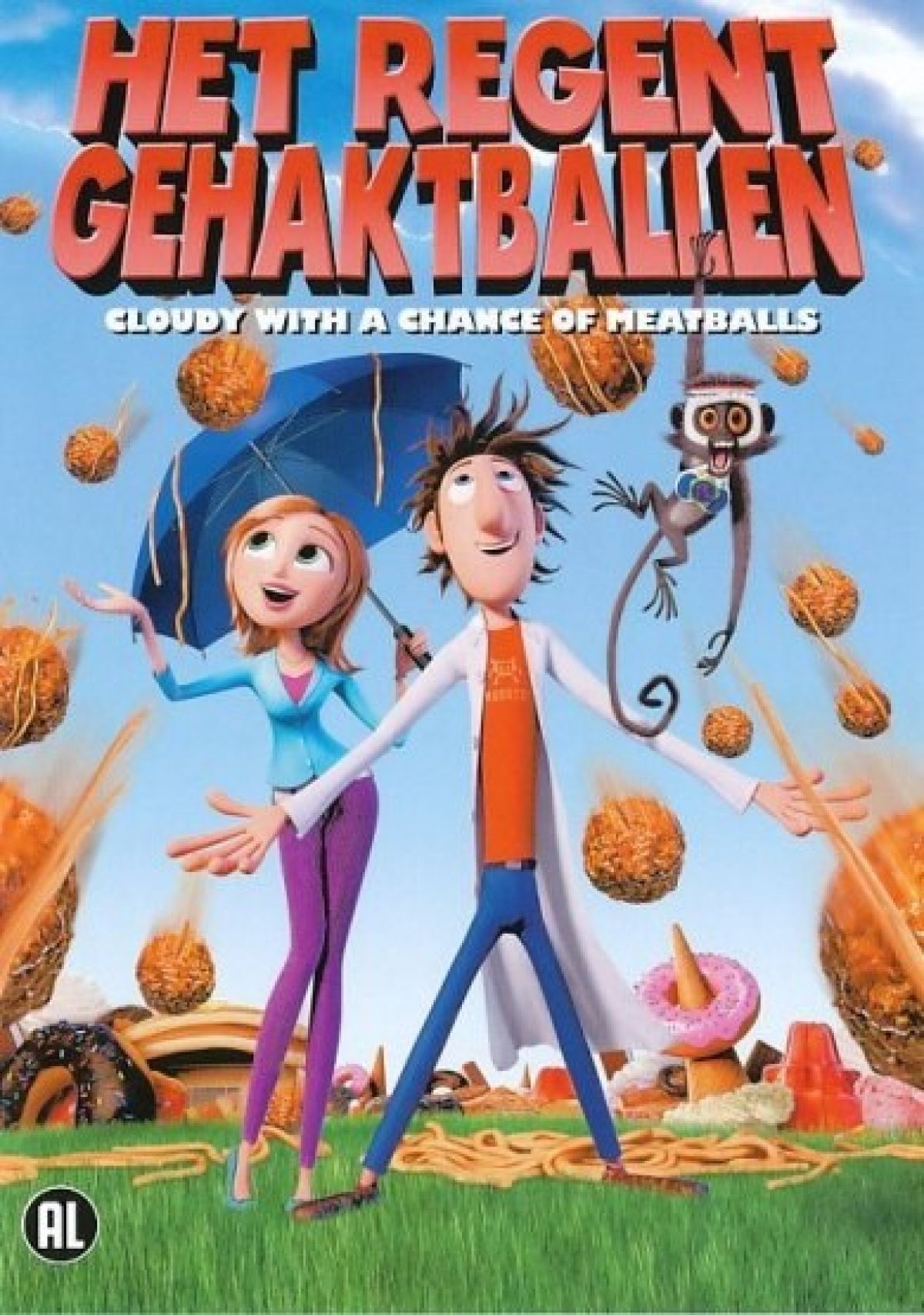 Afbeelding van Het Regent Gehaktballen (Cloudy With A Chance Of Meatballs)