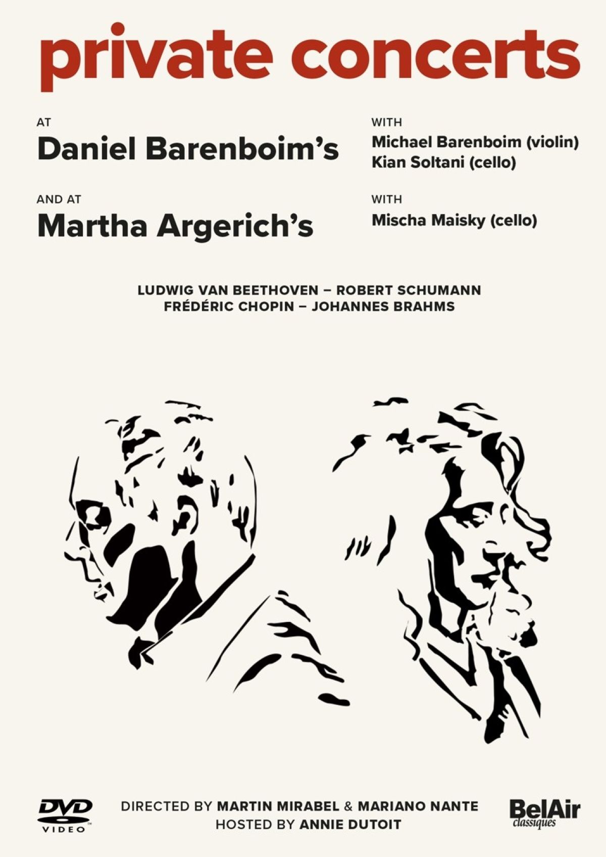 Afbeelding van Daniel Barenboim, Michael Barenboim, Martha Argerich - Private Concerts
