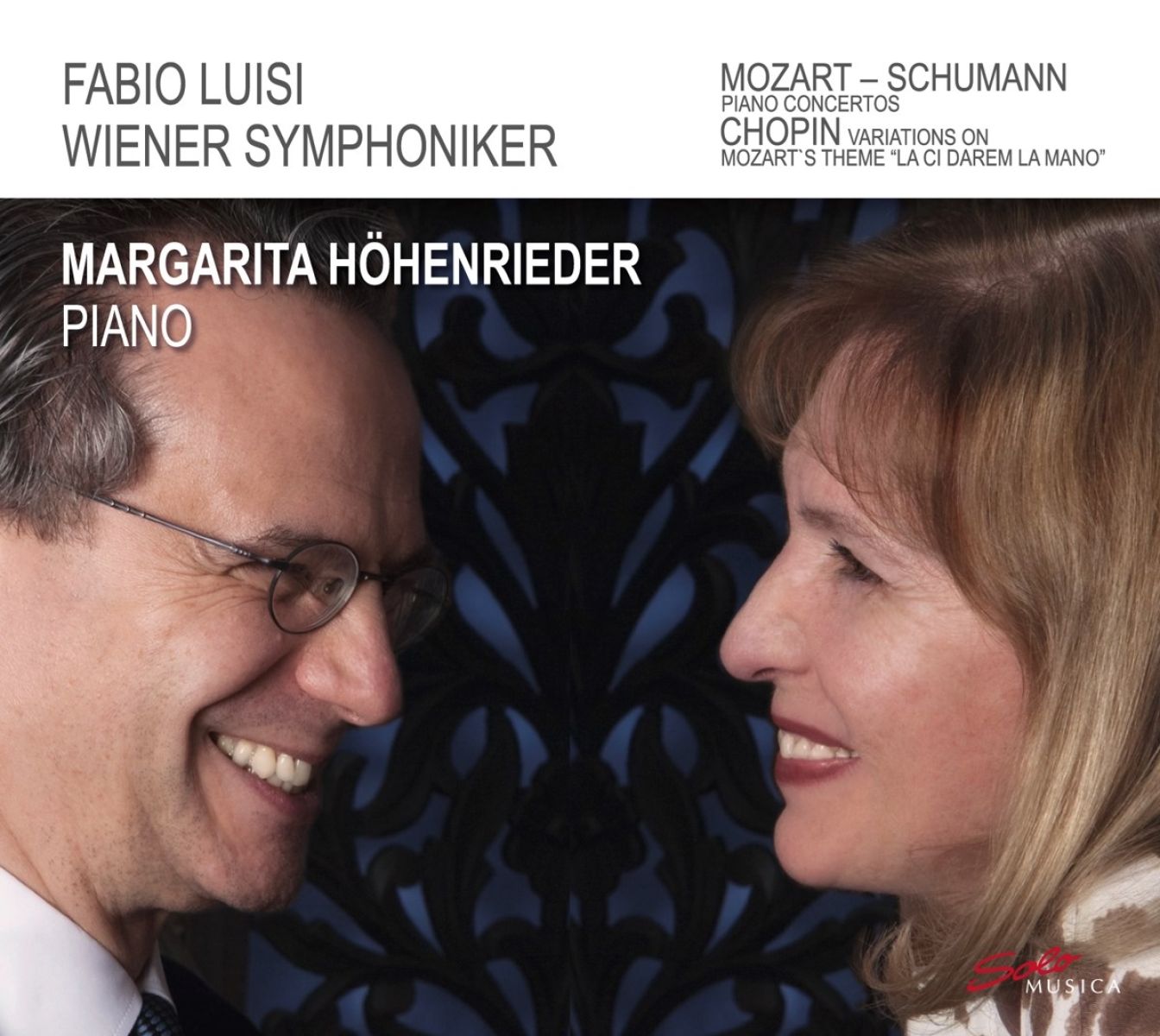 Afbeelding van Margarita Höhenrieder, Vienna Symphony Orchestra, Fabio Luisi - Mozart: Mozart, Schumann, Chopin Piano Concertos