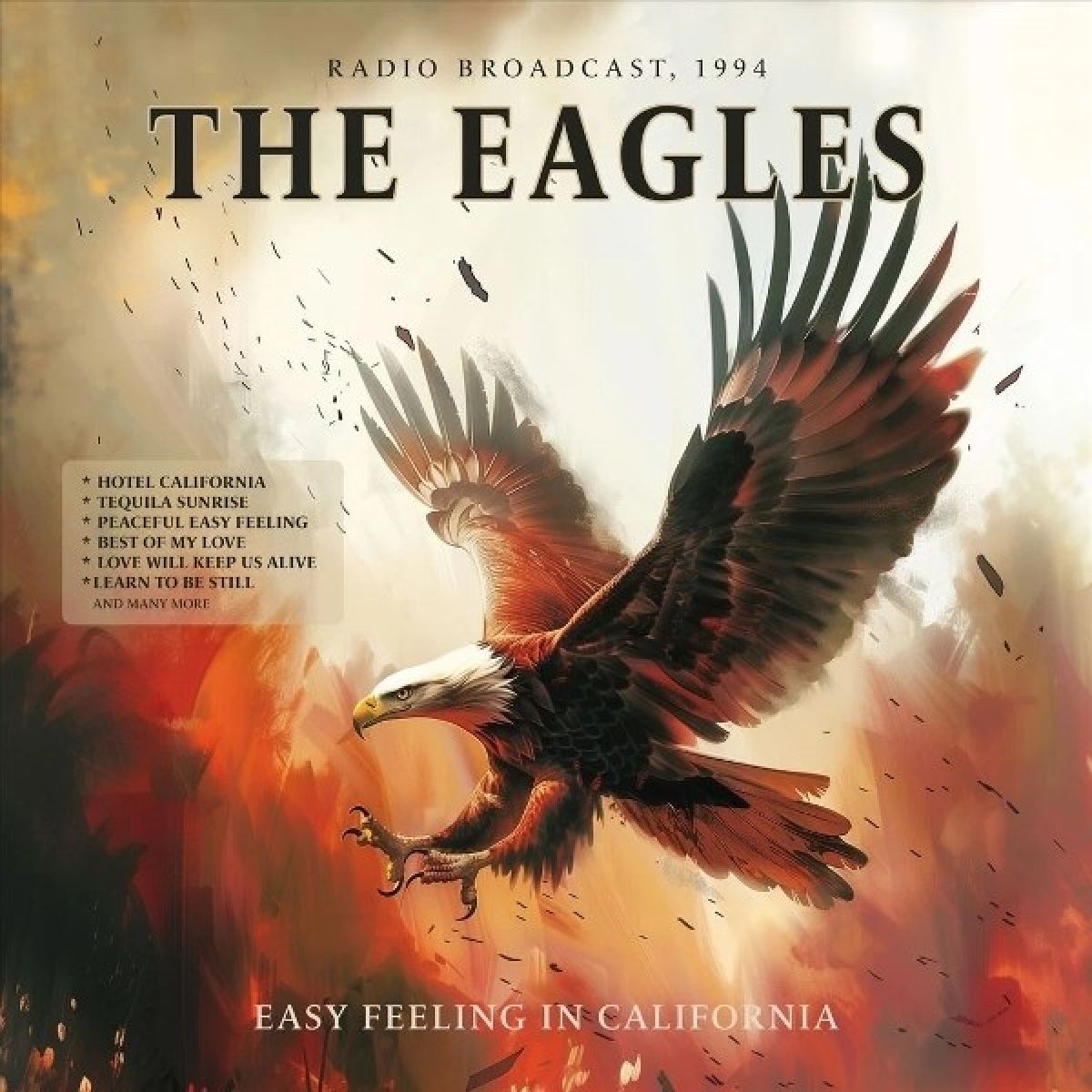 Afbeelding van The Eagles - Easy Feeling In California, Radio Broadcast, 1994