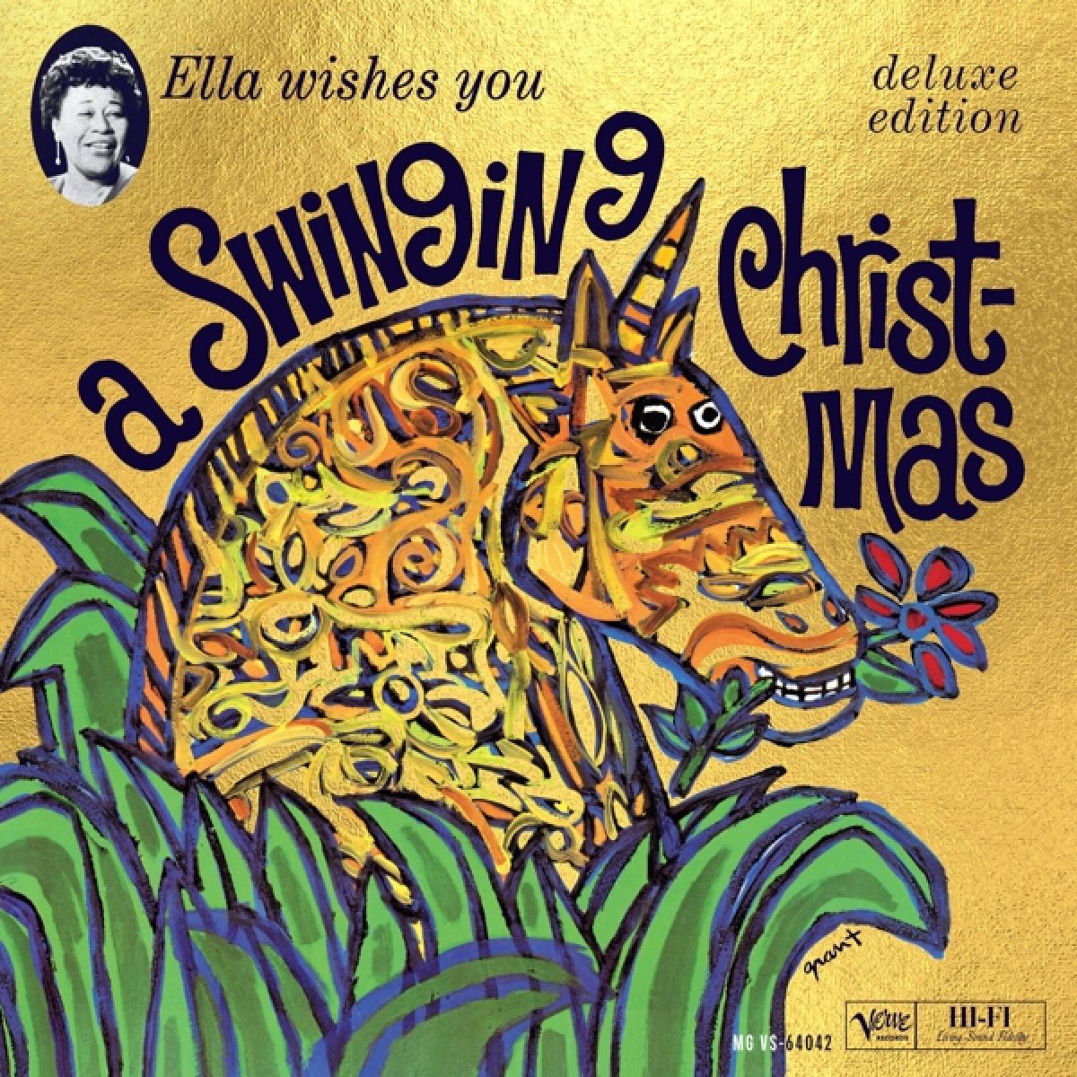 Afbeelding van Ella Fitzgerald - Ella Wishes You A Swinging Christmas
