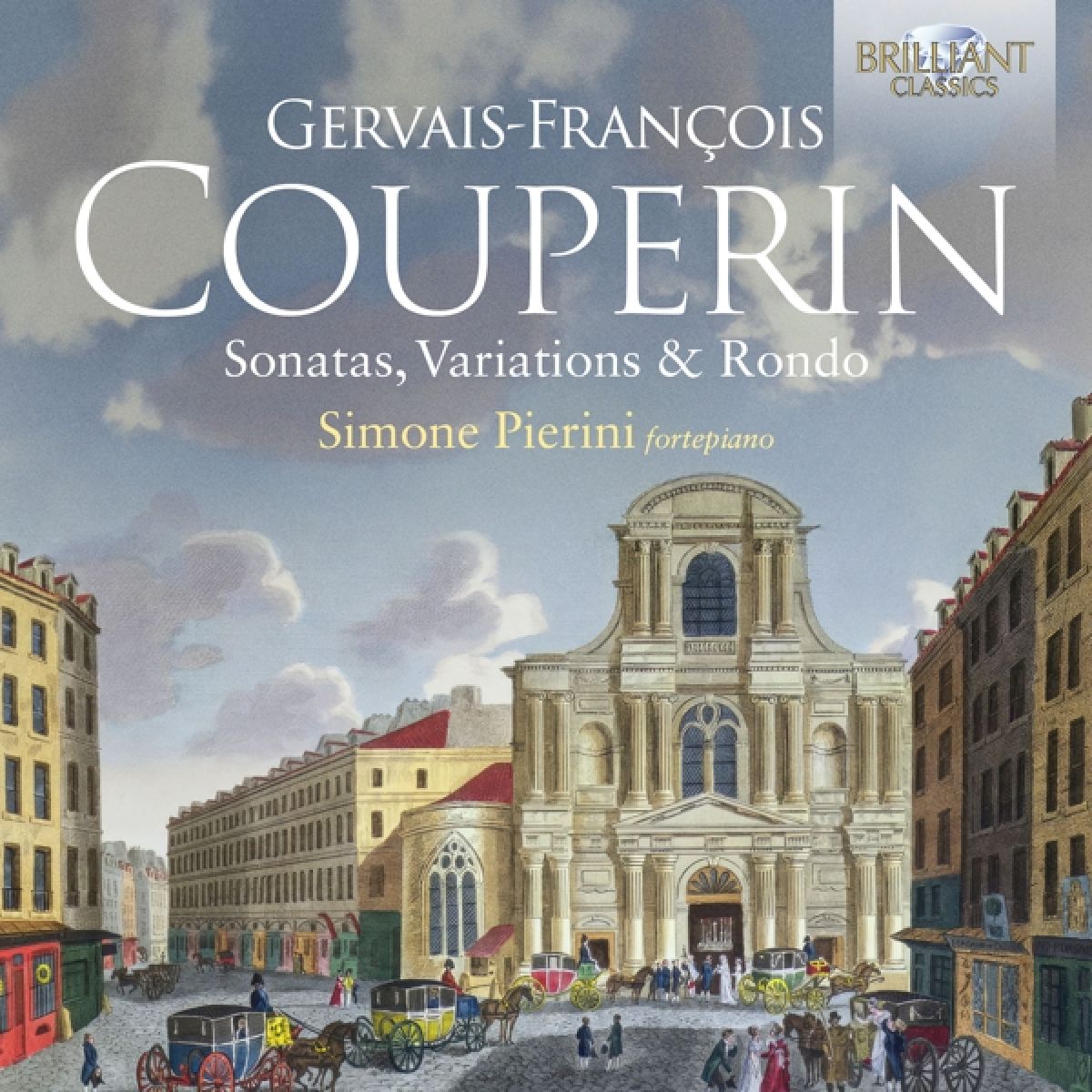 Afbeelding van Simone Pierini - G.F. Couperin: Sonatas, Variations & Rondo