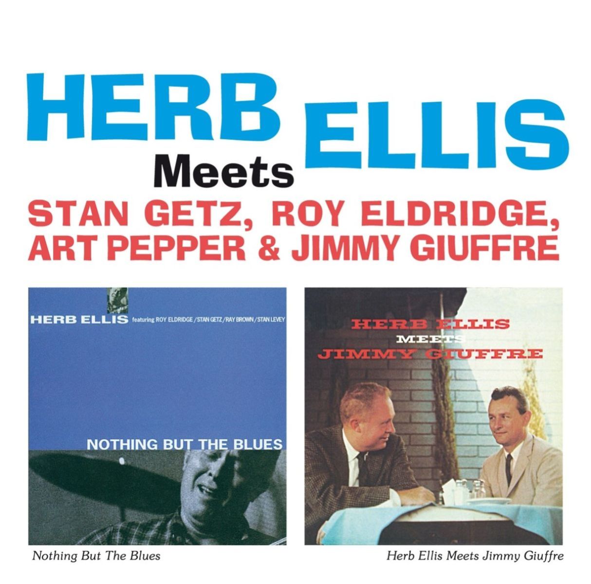 Afbeelding van Meets Getz, Stan/ Eldridge, Roy/ Pepper, Art/ Giuffre, Jimmy