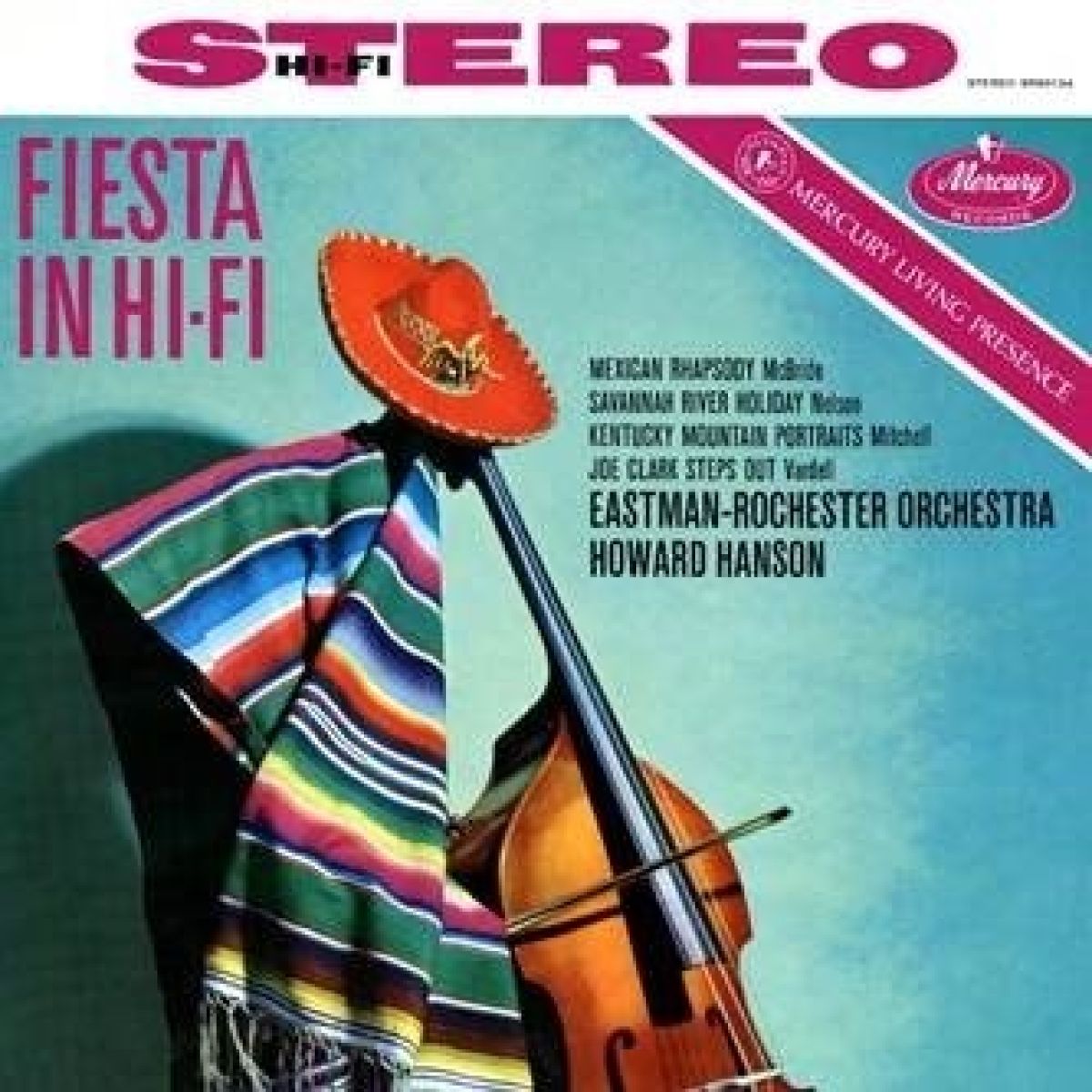 Afbeelding van Eastman-Rochester "Pops" Orchestra, Howard Hanson - McBride: Fiesta In Hi-fi