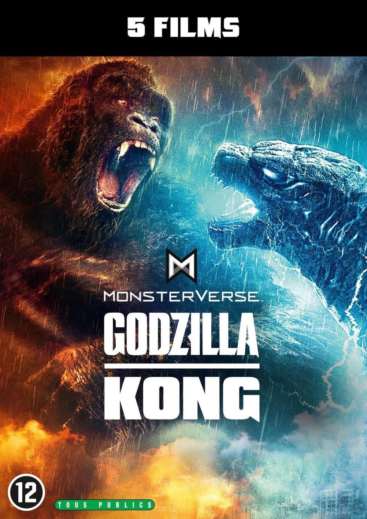 Afbeelding van Godzilla Kong MonsterVerse - 5 Films Collection