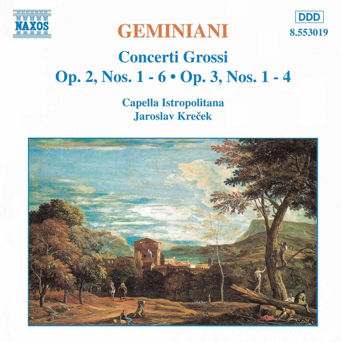Afbeelding van Capella Istropolitana, Jaroslav Krecek - Geminiani: Concerti Grossi 1