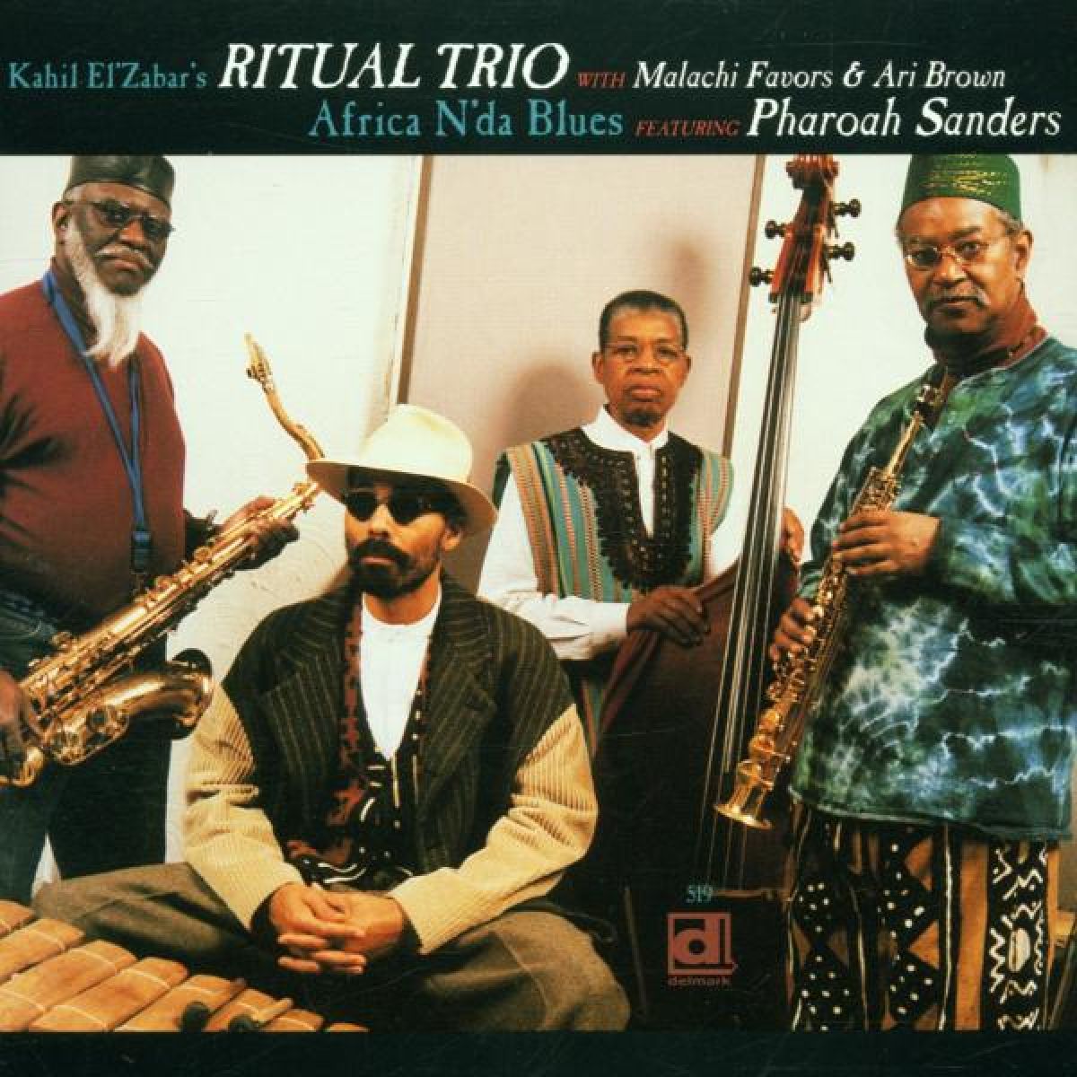 Afbeelding van Kahil El'Zabar's Ritual Trio, Pharoah Sanders - Africa N'da Blues