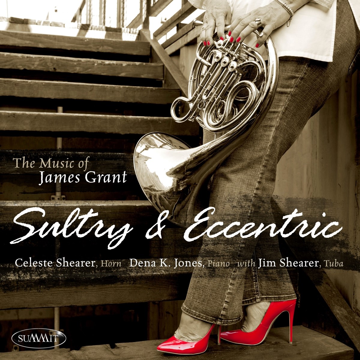Afbeelding van Celeste Shearer, Dena K. Jones, Jim Schearer - Sultry & Eccentric: The Music Of James Grant