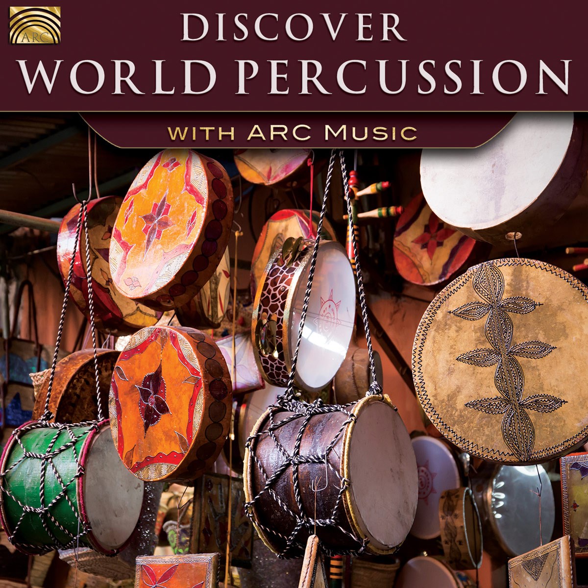 Afbeelding van Various Artists - Discover World Percussion With Arc Music