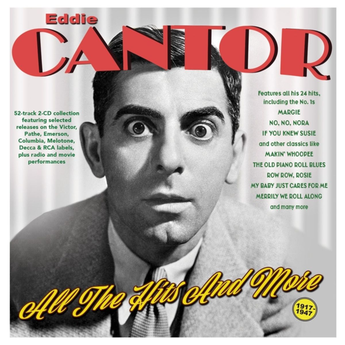 Afbeelding van Eddie Cantor - All The Hits And More 1917-47