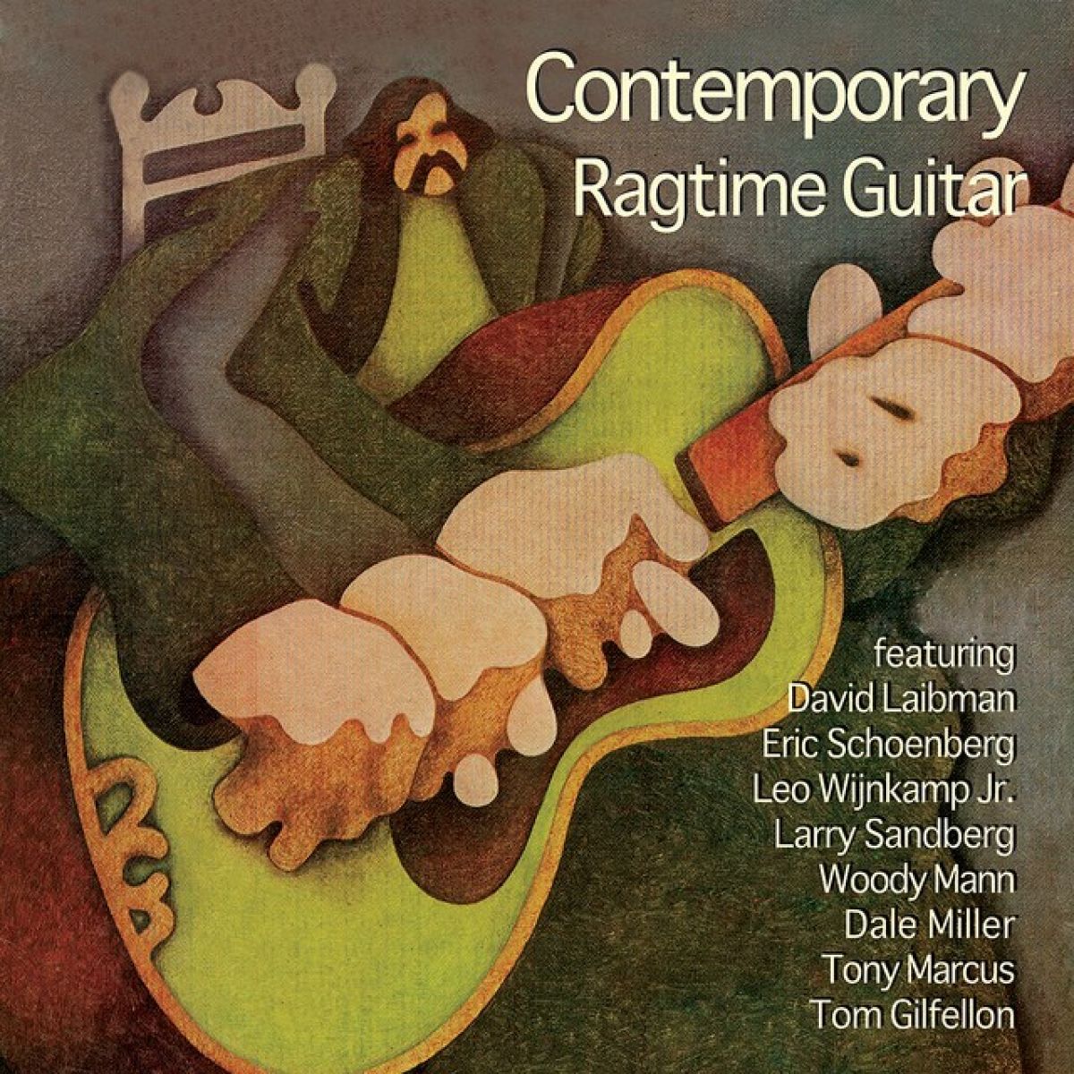 Afbeelding van Various Artists - Contemporary Ragtime Guitar