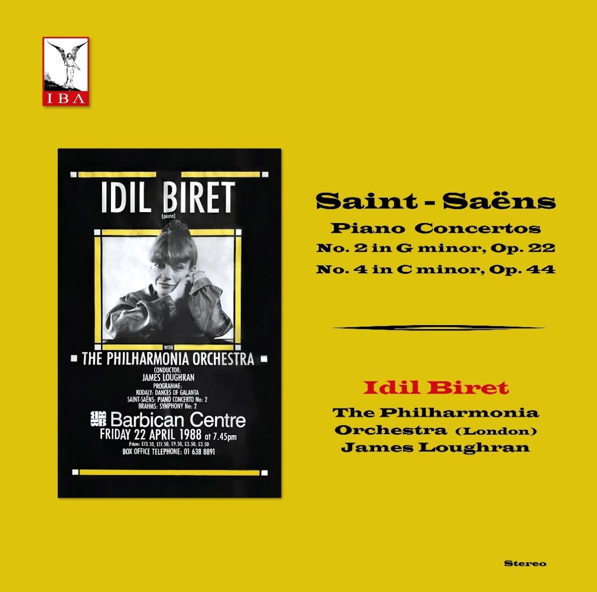 Afbeelding van Idil Biret, Philharmonia Orchestra, James Loughran - Saint-Saëns: Piano Concertos Nos. 2 & 4