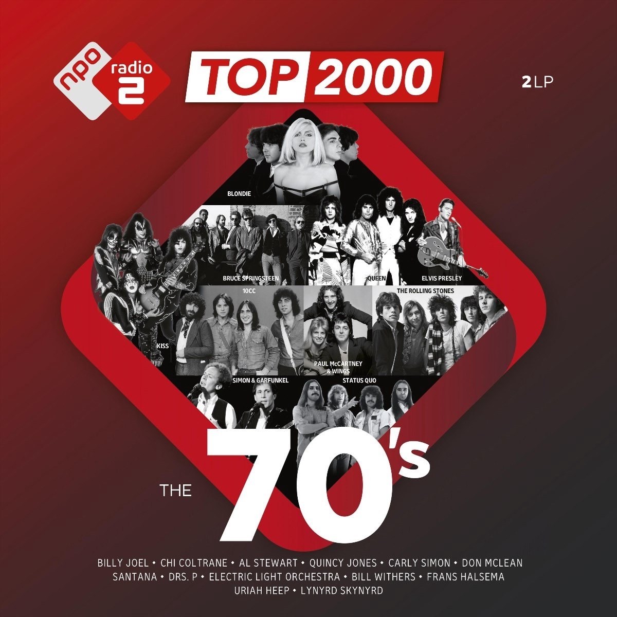 Afbeelding van Various Artists - Top 2000 - The 70's