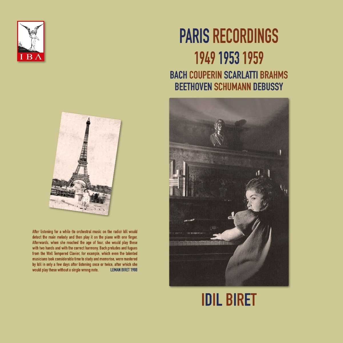 Afbeelding van Idil Biret - Paris Recordings - 1949, 1953, 1959