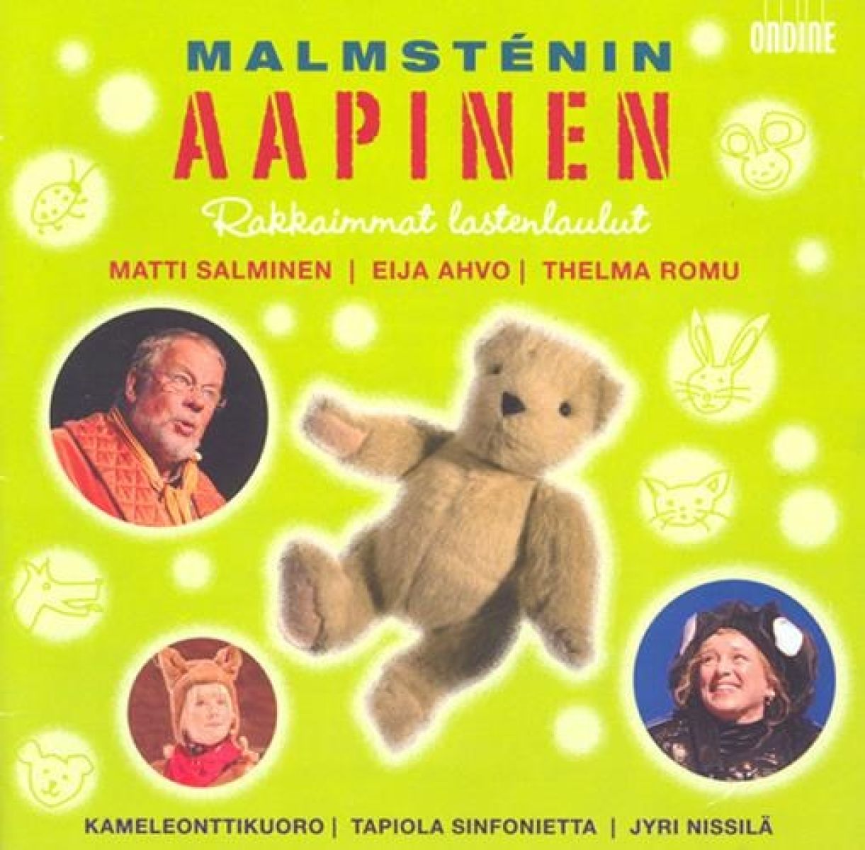 Kameleonttikuoro, Tapiola Sinfonietta, Jyri Nissilä - Malmsténin Aapinen | Rakkaimmat Lastenlaulut