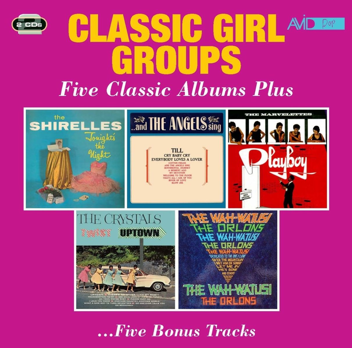 Various Artists - Classic Girl Groups - Five Classic Albums Plus …Five Bonus Tracks