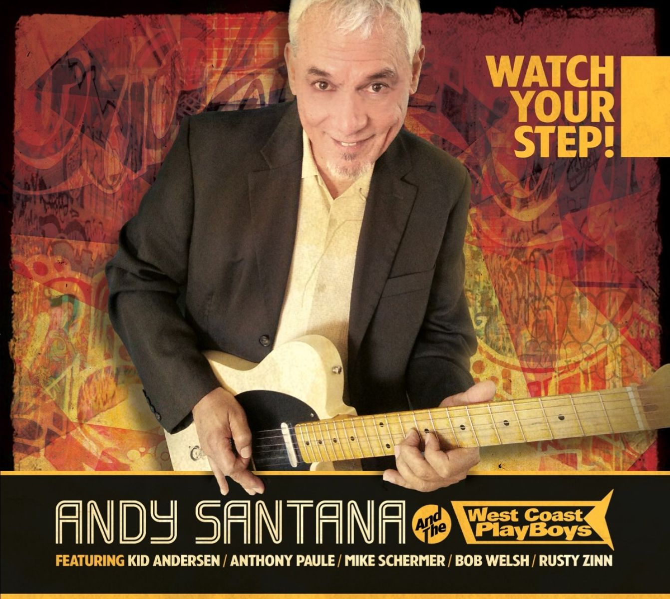 Afbeelding van Andy Santana & The West Coast PlayBoys - Watch Your Step!