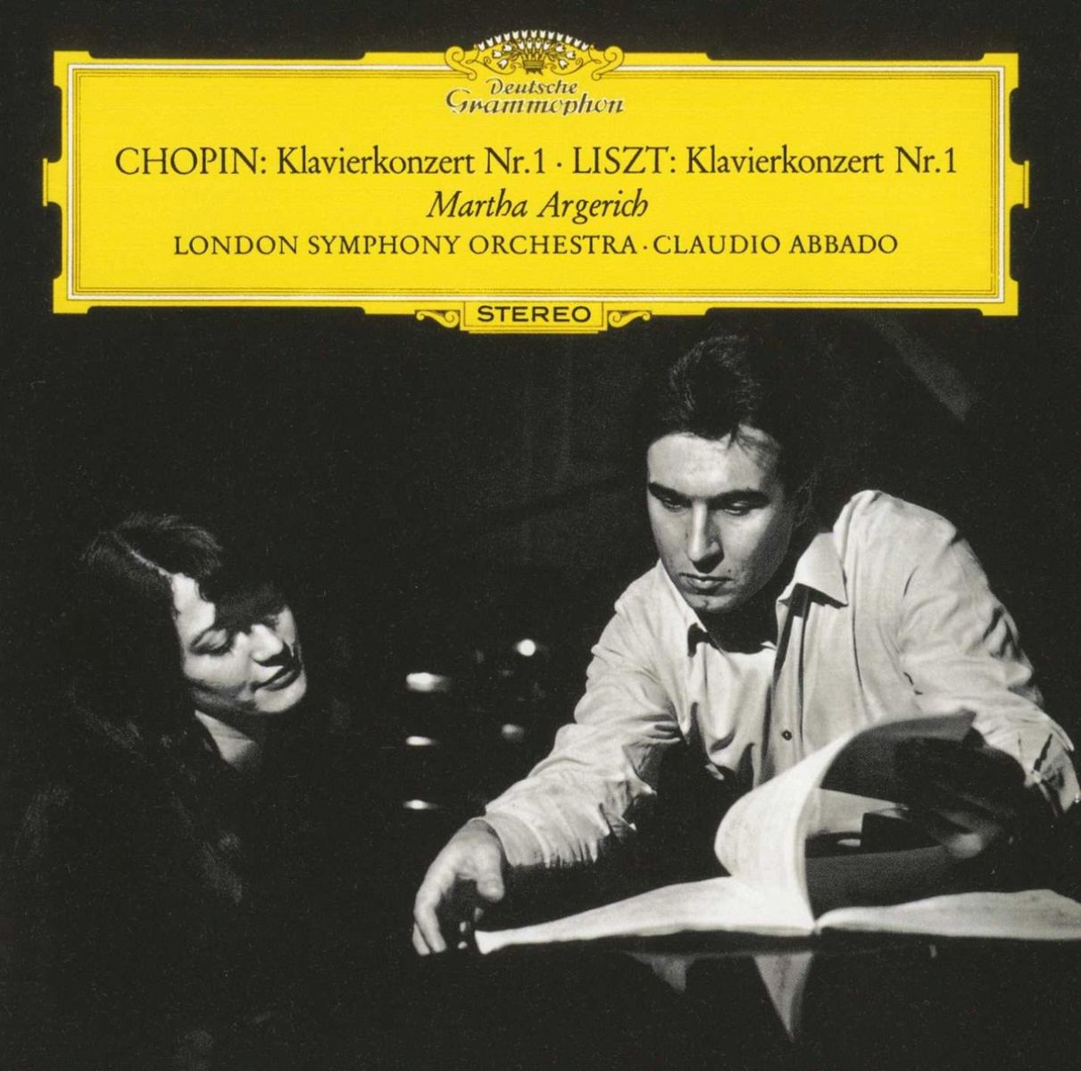 Afbeelding van Martha Argerich, London Symphony Orchestra, Claudio Abbado - Chopin: Piano Concerto No.1 | Liszt: Piano Concerto No.1