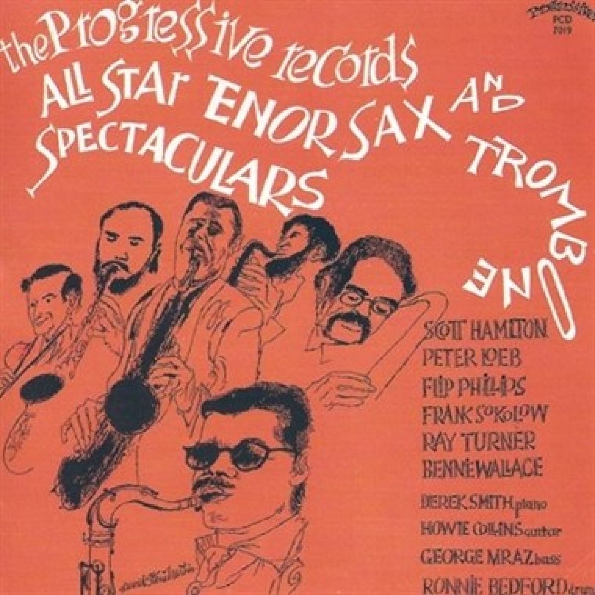 Afbeelding van Various Artists - Progressive Records All Star Tenor Sax And Trombone Spectaculars