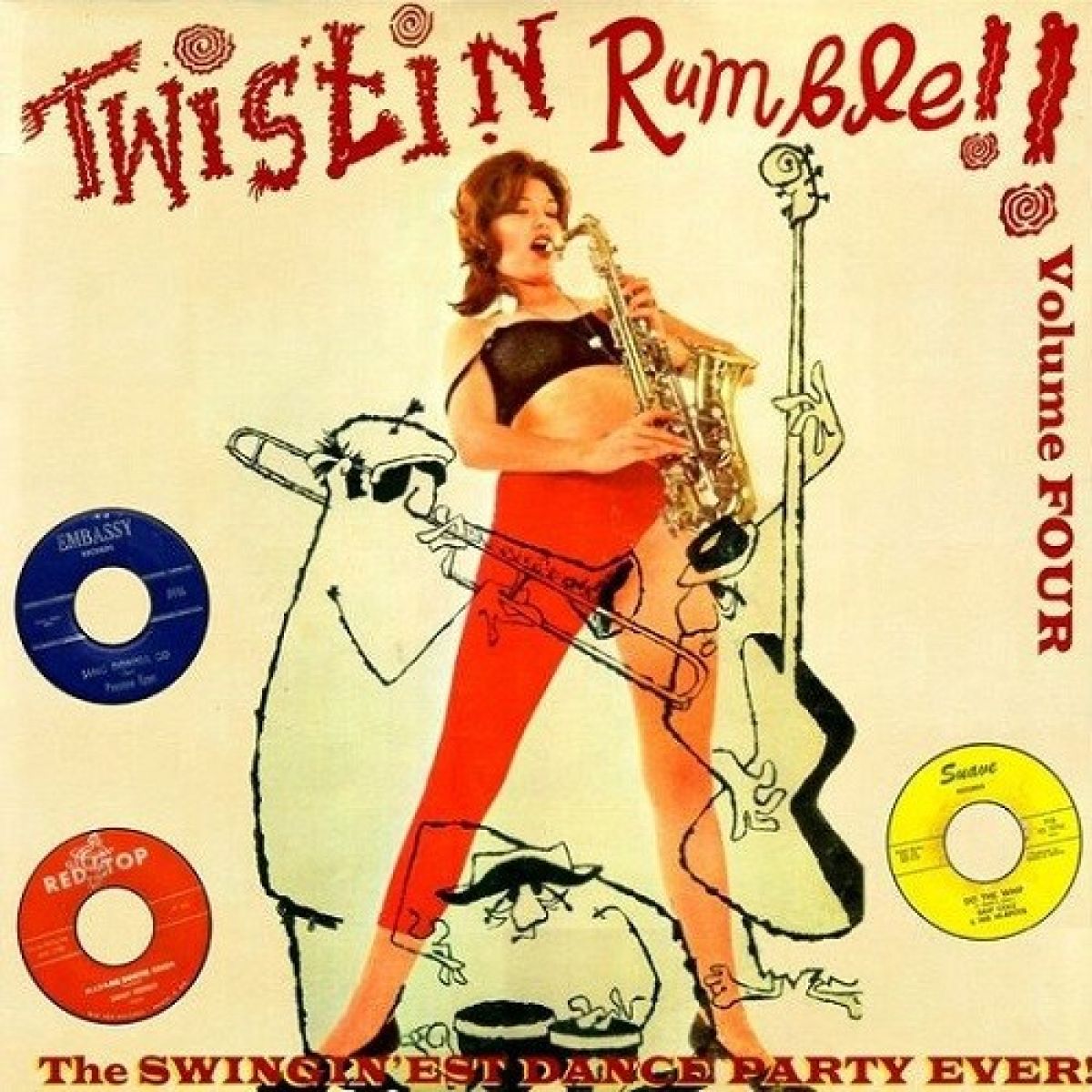 Afbeelding van Various Artists - Twistin Rumble, Volume 4