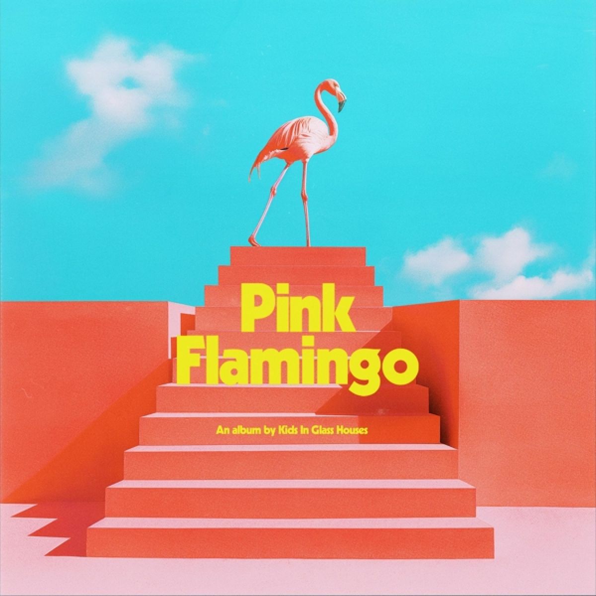 Afbeelding van Kids In Glass Houses - Pink Flamingo