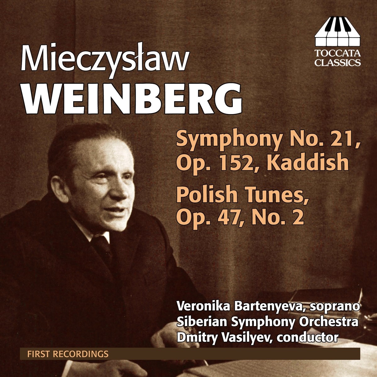 Veronika Bartenyeva, Siberian Symphony Orchestra, Dmitry Vasilyev - Weinberg: Sympony No.21|Polish Tunes No.2