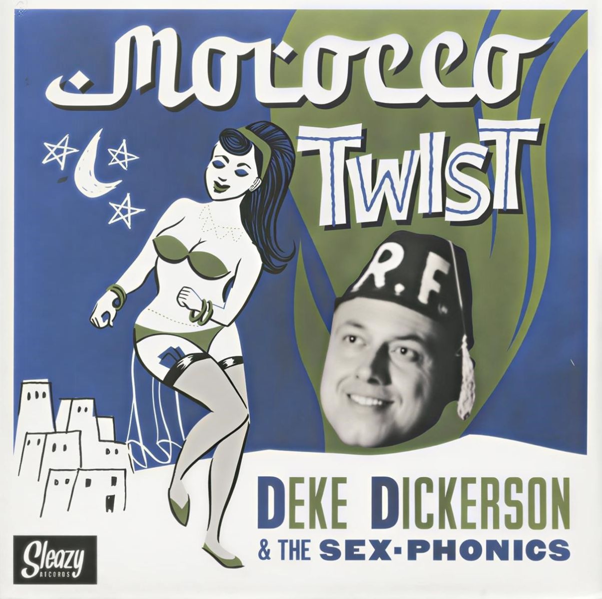 Afbeelding van Deke Dickerson & The SexPhonics - Morocco Twist/Barefoot Blues