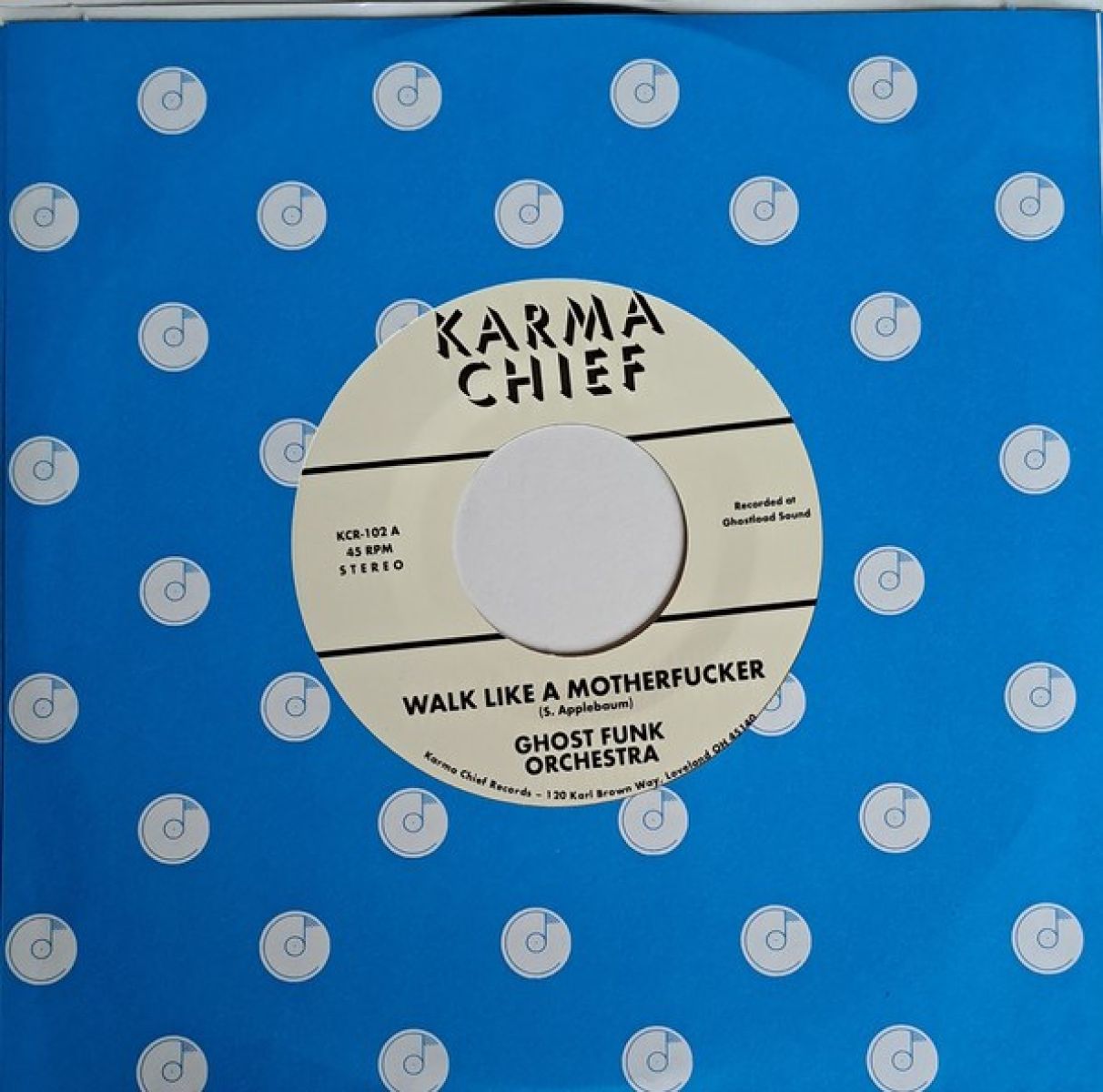 Afbeelding van Ghost Funk Orchestra - Walk Like A Motherfucker