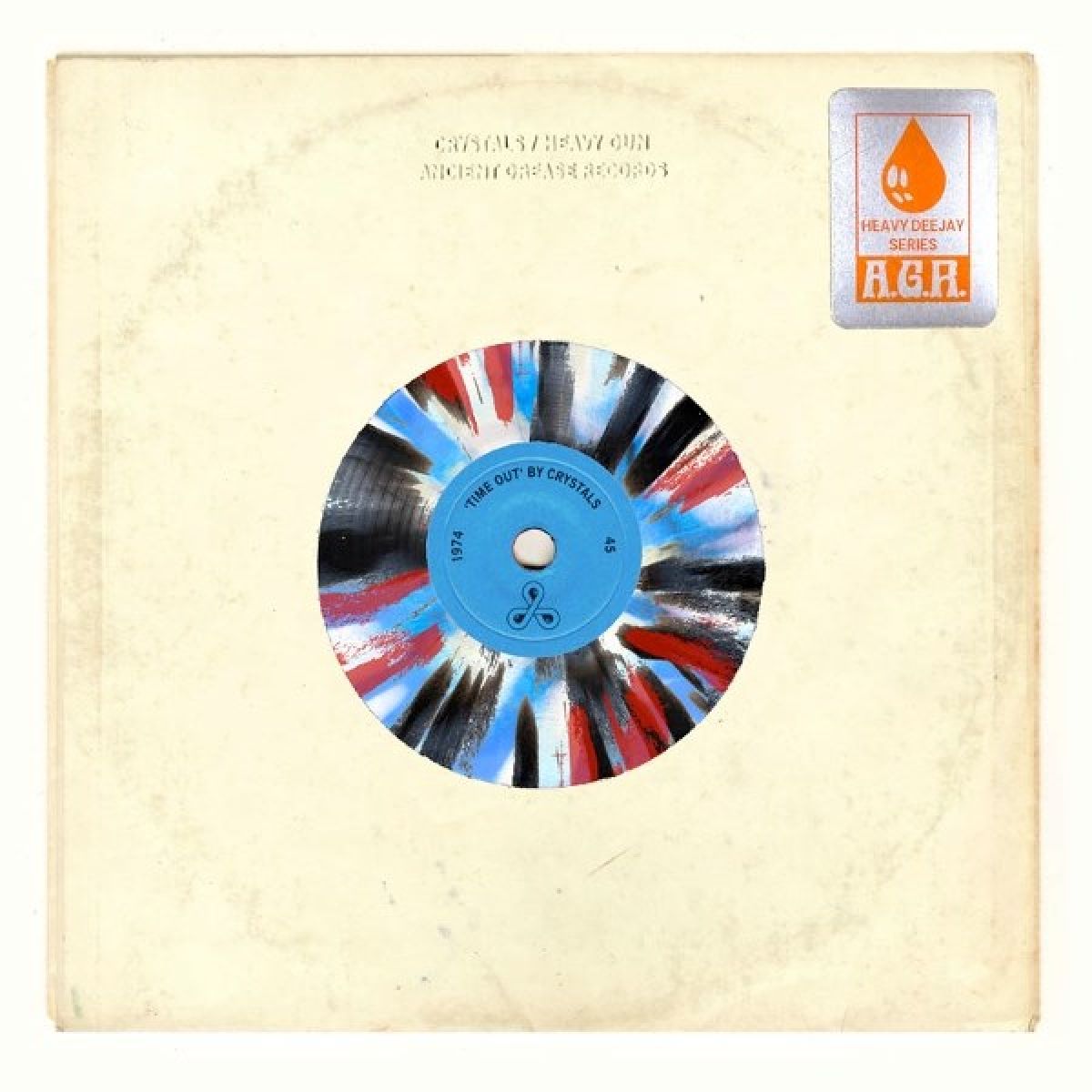 Afbeelding van Crystals & Heavy Gun - Time Out / High Glass Woman (Heavy DJ Split)