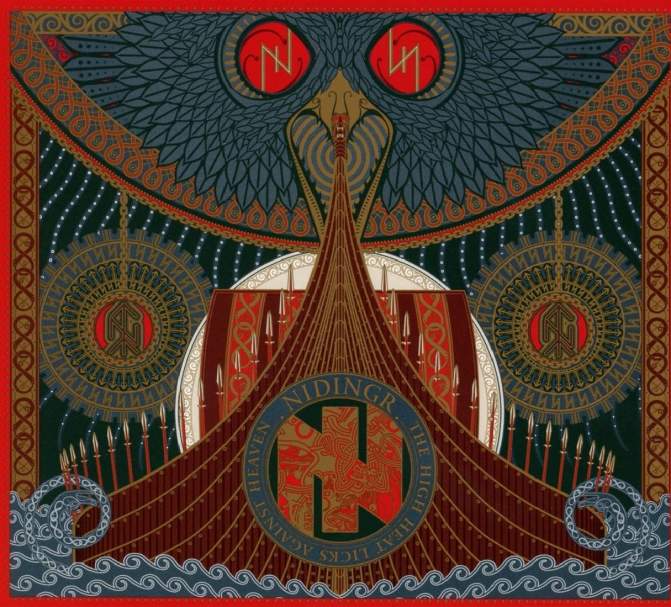 Afbeelding van Nidingr - The High Heat Licks Against Heaven