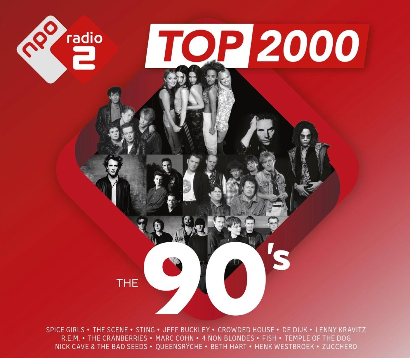 Afbeelding van Various Artists - Top 2000 - The 90's
